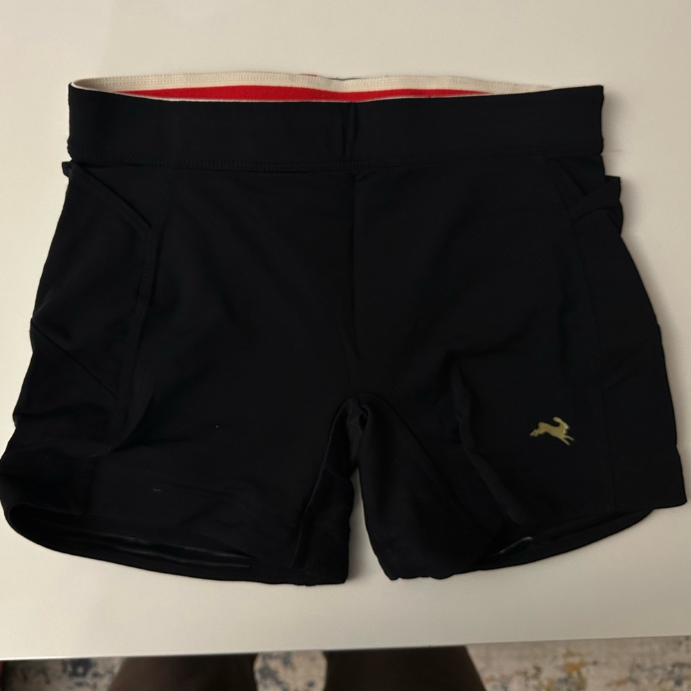 Tracksmith Black Lane 5 Short Tights Size XS
